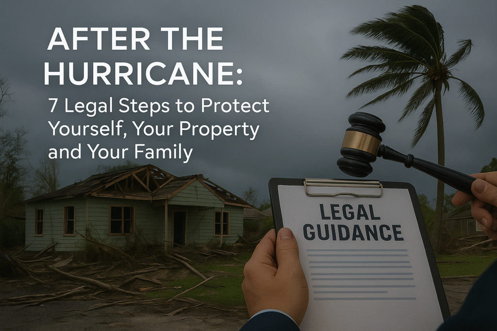 After the Hurricane: 7 Legal Steps to Protect Yourself, Your Property ...